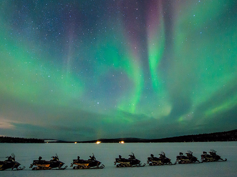 Picture of Northern Lights Safari on Snowmobile