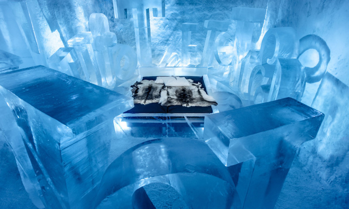 ICEHOTEL - Amazing hotel built from ice 