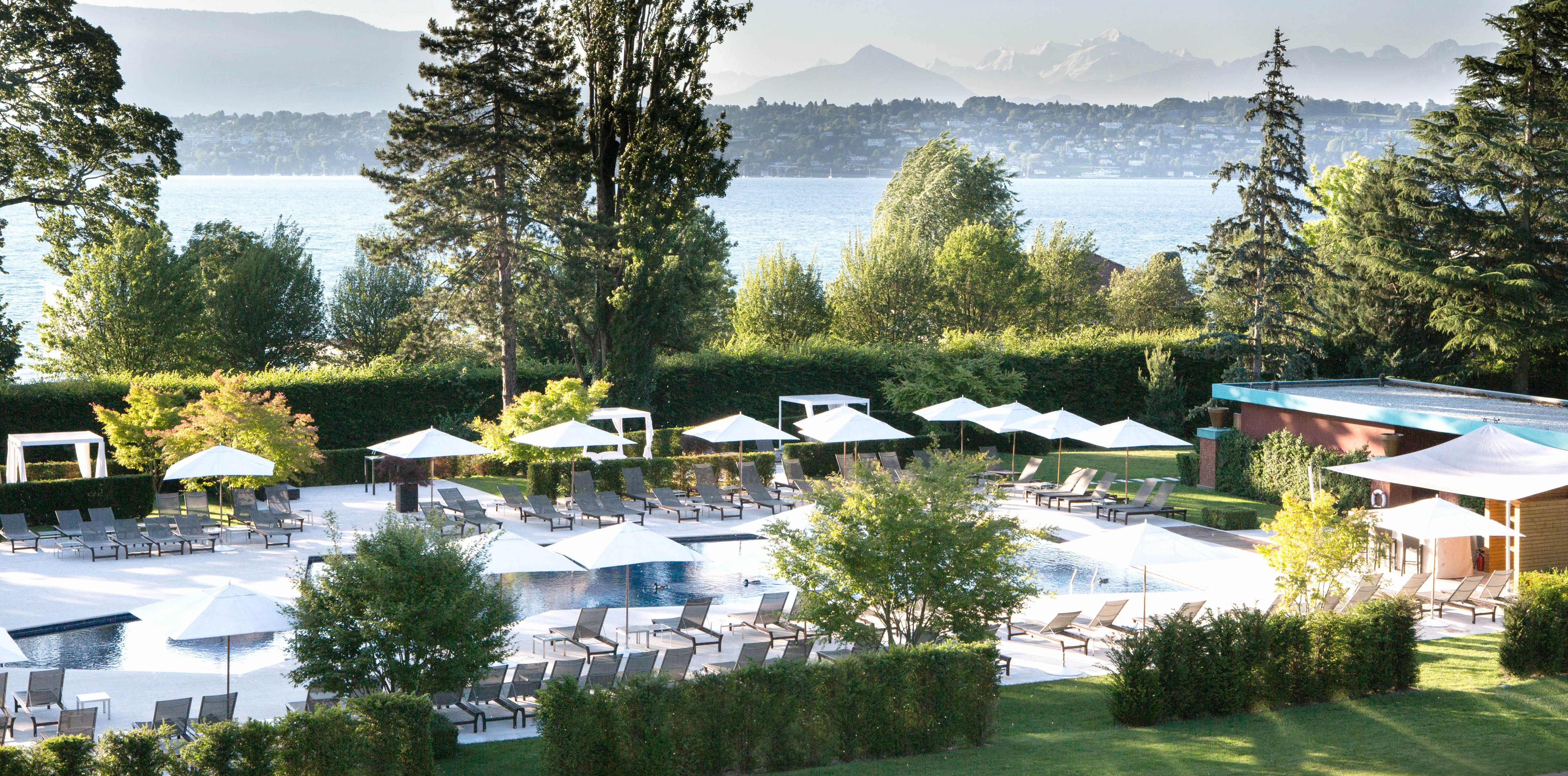 La Réserve Genève - Hotel and Spa , located on the Lake Geneva / Switzerland 